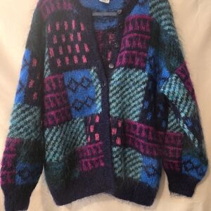 Vintage Mohair Lorraine Laban Cardigan
